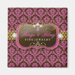 chocolate Bling de la frambuesa 311-Golden Iman De Frigorífico