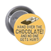 Chocolate Chocoholic Pin