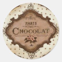 chocolate etiquetas  