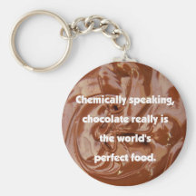 chocolate, la comida perfecta llaveros personalizados