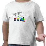 ¡Choo Choo soy 2!  Con el TREN Camisetas