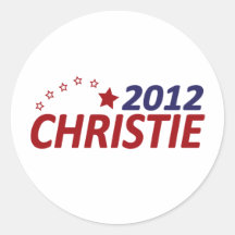 Chris Christie 2012 Etiquetas
