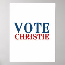 CHRISTIE 2012 DEL VOTO - POSTERS