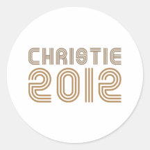 CHRISTIE 2012 (VINTAGE) ETIQUETA REDONDA