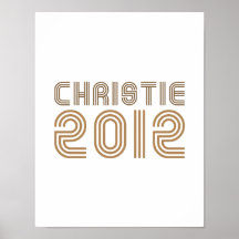 CHRISTIE 2012 (VINTAGE) POSTER
