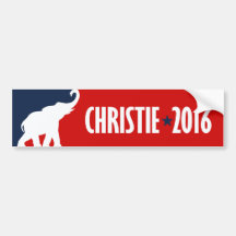 CHRISTIE 2016 SPORTBUMPER - .PNG PEGATINA DE PARACHOQUE