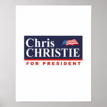 CHRISTIE PARA EL PRESIDENTE (PROHIBICIÓN POSTER