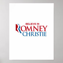 CHRISTIE VP BELIEVE.png de ROMNEY Posters