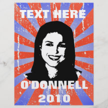 Christine O'Donnell Flyer Personalizado