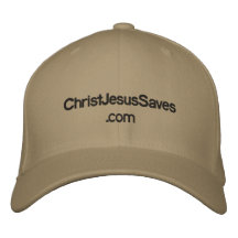 ChristJesusSaves.com Gorra De Béisbol Bordada