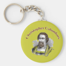 Christoper Columbus Llaveros Personalizados