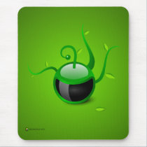 Chromonauts - mousepad verde alfombrillas de raton 