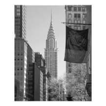 Chrysler que construye la IMPRESIÓN B&W de la FOTO