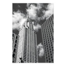 Chrysler que construye la impresión de la foto