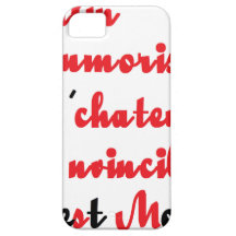 CHTI C ES MOI.PNG iPhone 5 Case-Mate CARCASA