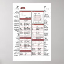 Chuleta del CSS Poster