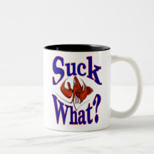 ¿Chupe lo que? Logotipo Tazas De Café