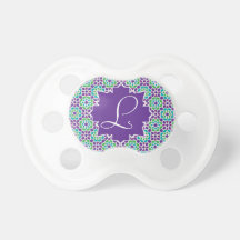 Chupete personalizable Inicial Alhambra 00018