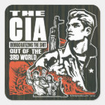 Cia que democratiza el sistema del pegatina del te