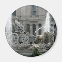 Cibeles Imán De Frigorífico