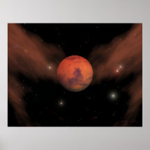 Cicatrices de Marte Posters