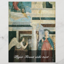 Ciclo del fresco de la "leyenda de la cruz santa " tarjetones