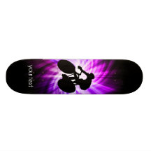 Ciclo fresco de la púrpura patineta personalizada