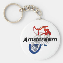 Ciclo holandés de Amsterdam Holanda Llavero