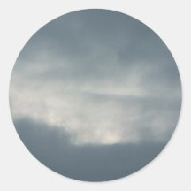 Cielo con las nubes pegatinas  