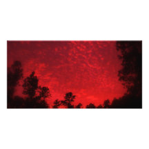Cielo de la sangre tarjetas personales