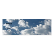 Cielo de Malibu Tarjeta De Visita