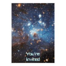 Cielo estrellado comunicado personalizado