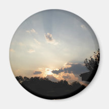Cielo hermoso imán