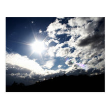 Cielo mágico tarjetas postales