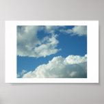 Cielo nublado poster