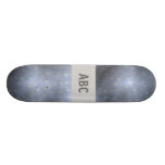 Cielo tempestuoso nublado lluvioso. Gris y azul Tabla De Skate
