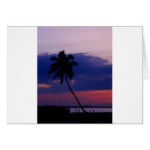 Cielo tropical felicitación
