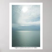 Cielo y agua posters