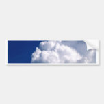 cielo y nube hermosos etiqueta de parachoque