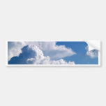 cielo y nube hermosos pegatina de parachoque