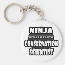 Científico de la protección de Ninja Llavero