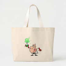 Científico enojado bolsa