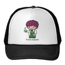 Científico futuro - muchacho gorros bordados