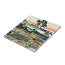 Cientos poemas explicados por la enfermera Hokusai Tejas Ceramicas