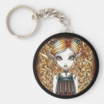 Cierre de la hada de "Kayla" Steampunk encima del 