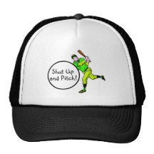 Cierre y eche el béisbol gorros  