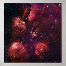 Ciérrese para arriba de la goma 64 de la nebulosa  impresiones