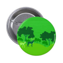Ciervos en bosque pins