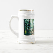 Ciervos en el bosque tazas