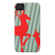 Ciervos y gama iPhone 4 fundas